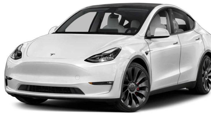 TESLA MODEL Y 2020 5YJYGDEE2LF012697 image